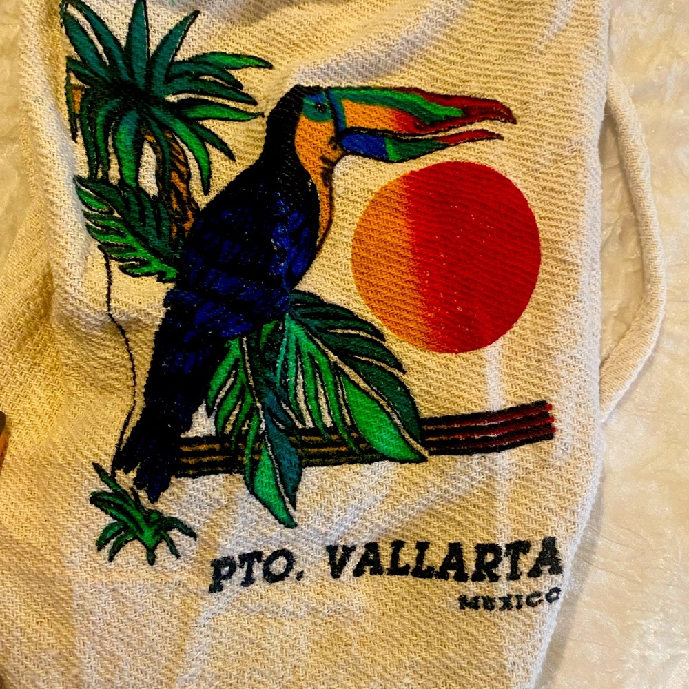 Pto. Vallarta drawstring bag